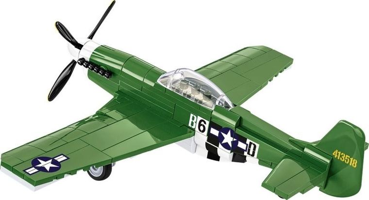 Cobi, Historical Collection WWII North American P-51 Mustang, amerykański jednosilnikowy myśliwiec, 152 klocki