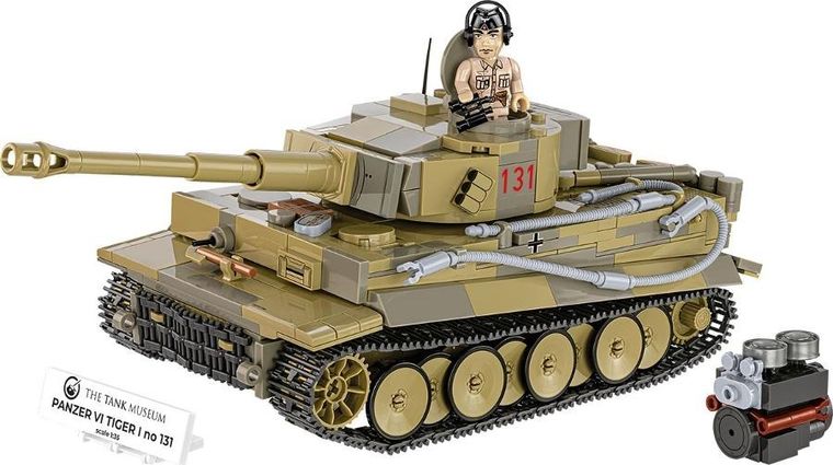 Cobi, Historical Collection WWII, Panzer VI Tiger I no, klocki, 131 elementów
