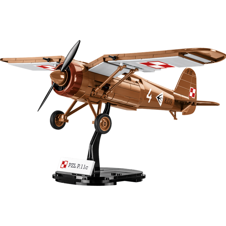 Cobi, Historical Collection WWII, Samolot PZL P.11c, 320 klocków