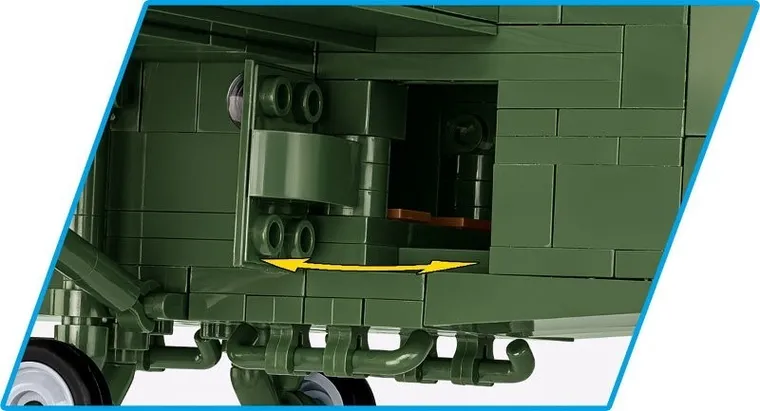 COBI, Historical Collection WWII, Szybowiec WACO CG-4, 784 klocki