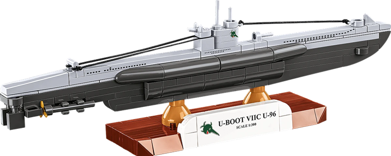 Cobi, Historical Collection, WWII, U-Boot VIIC U-96, klocki, 1:300, 162 elementów