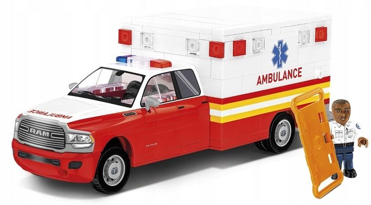 Cobi, RAM, 3500 Ambulance, klocki, 295 elementów