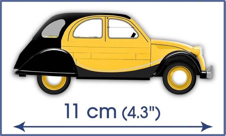 Cobi, Youngtimer, Citroen 2CV Charleston, 85 klocków