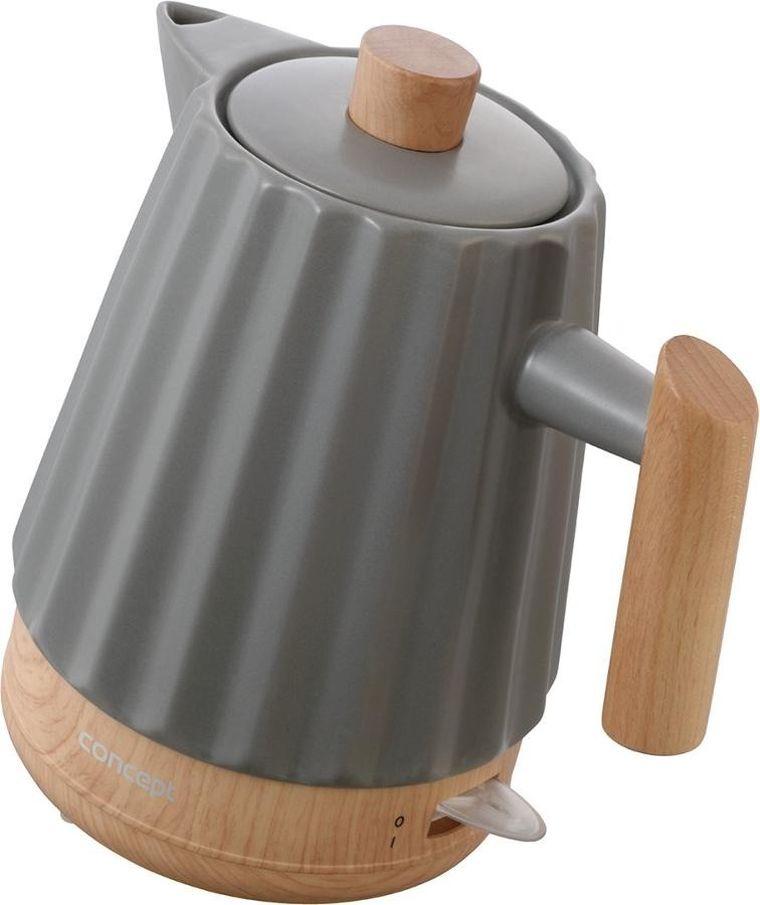 Concept, czajnik elektryczny ceramiczny, RK0092, ciemnoszary
