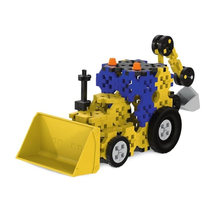 Connect, 3w1, Pojazdy budowlane, SUV z przyczepą, klocki konstrukcyjne, 236 elementów, 61979