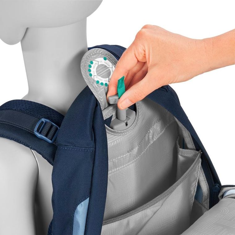 Coocazoo, Mate, plecak szkolny, 4-komorowy, Geometric Sky