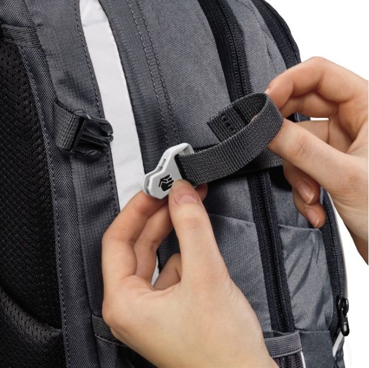 Coocazoo, zestaw elementów wymiennych Special, Black Metal do plecaków z systemem MatchPatch