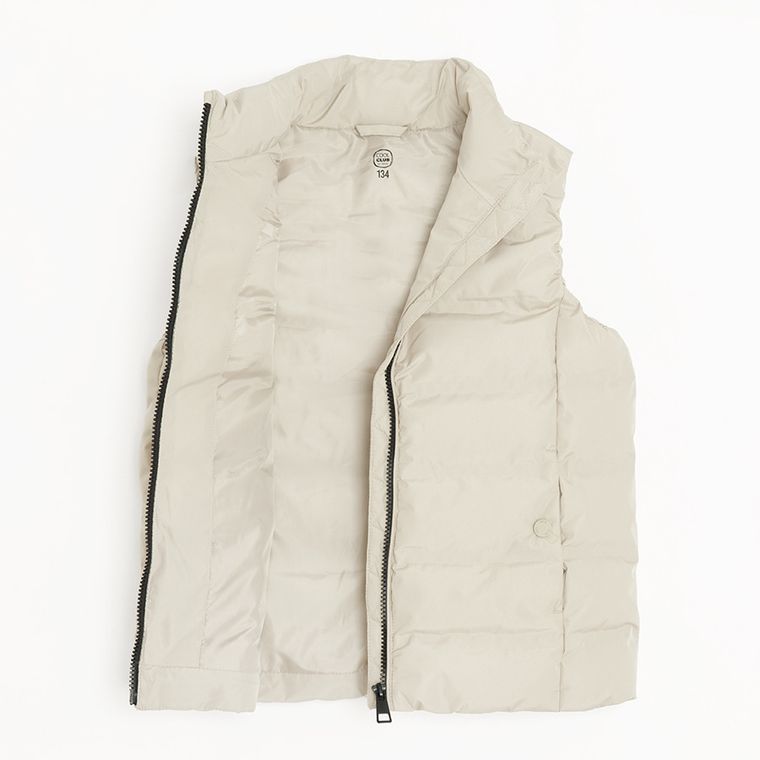 Cool Club, Bezrękawnik dziewczęcy, beżowy