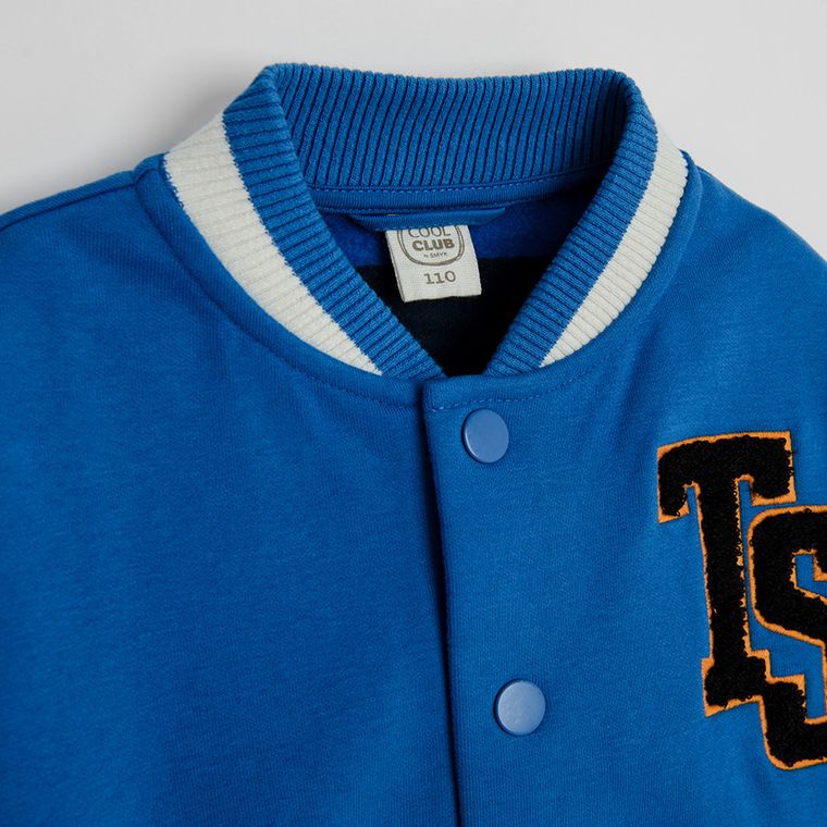 Cool Club, Bluza chłopięca, rozpinana, niebieska