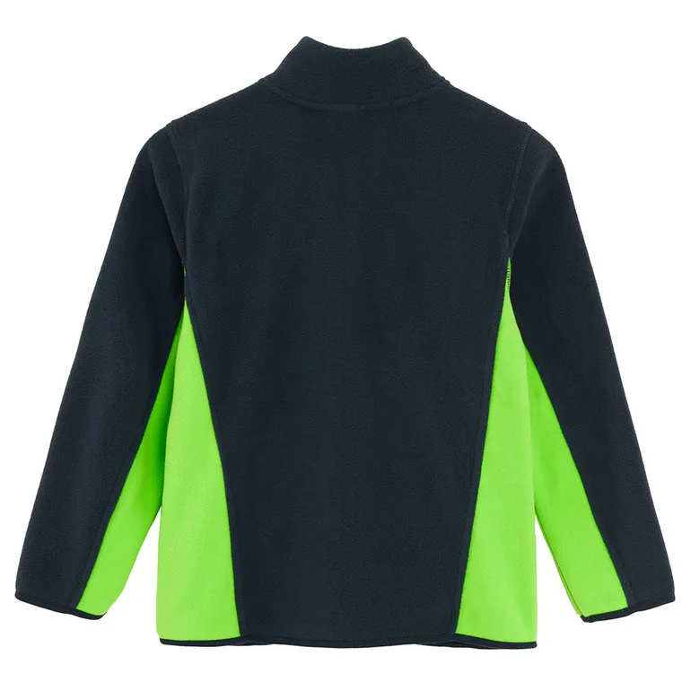 Cool Club, Bluza chłopięca, rozpinana, polarowa, niebiesko-zielona