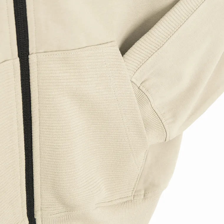 Cool Club, Bluza chłopięca z kapturem, rozpinana, beżowa