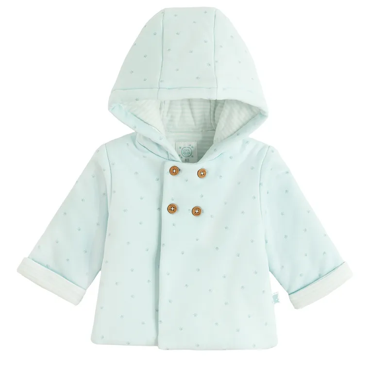 Cool Club, Bluza chłopięca z kapturem, rozpinana, niebieska