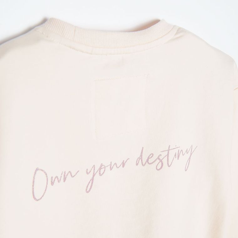 Cool Club, Bluza dziewczęca, beżowa, Kraina Lodu