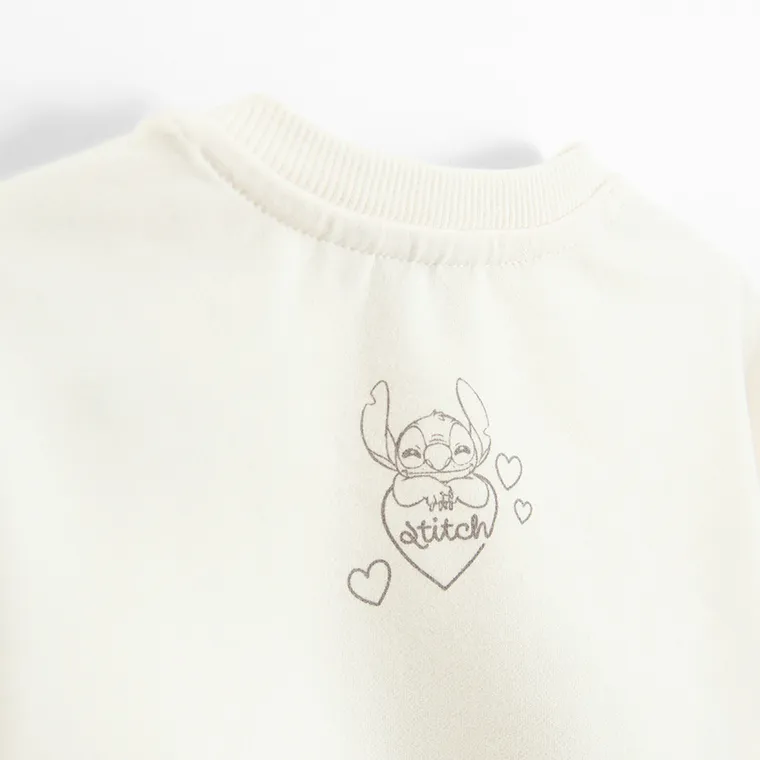 Cool Club, Bluza dziewczęca, biała, Lilo i Stitch
