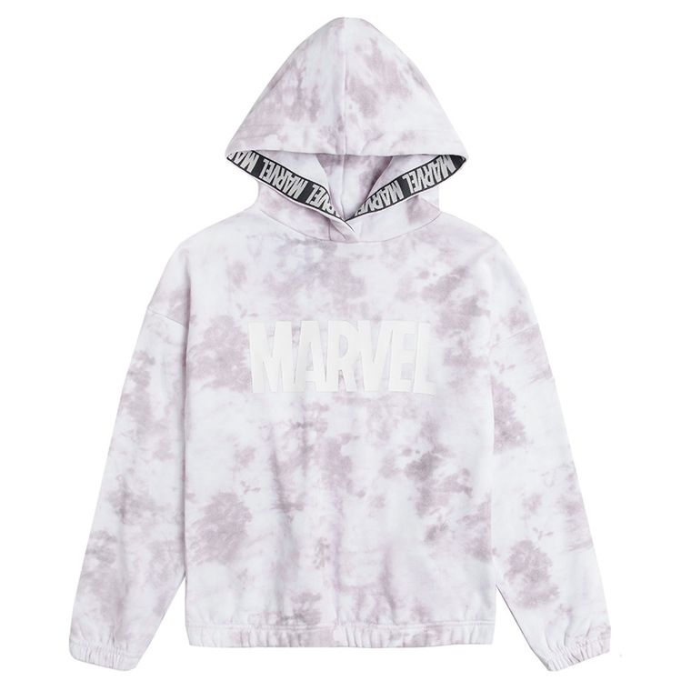Cool Club, Bluza dziewczęca z kapturem, mix, tie dye, Marvel Super Heroes