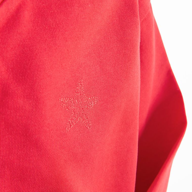 Cool Club, Bluza dziewczęca z kapturem, rozpinana, czerwona