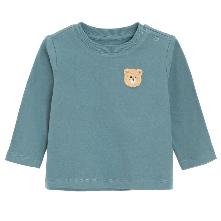 Cool Club, Bluzka chłopięca z długim rękawem, mix, zestaw, 3 szt.