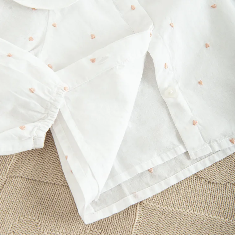 Cool Club, Bluzka dziewczęca z długim rękawem, biała