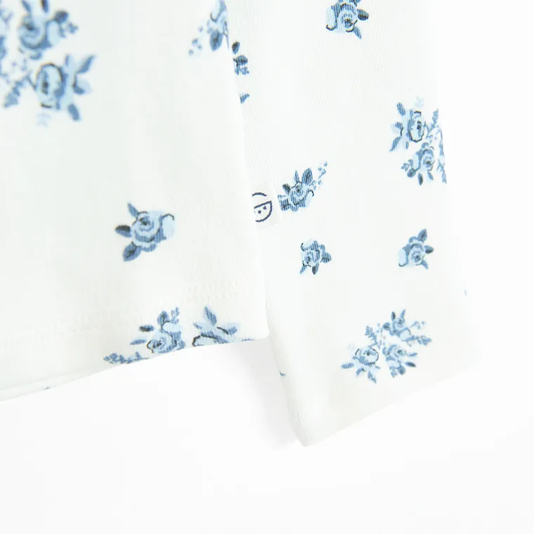 Cool Club, Bluzka dziewczęca z długim rękawem, biała