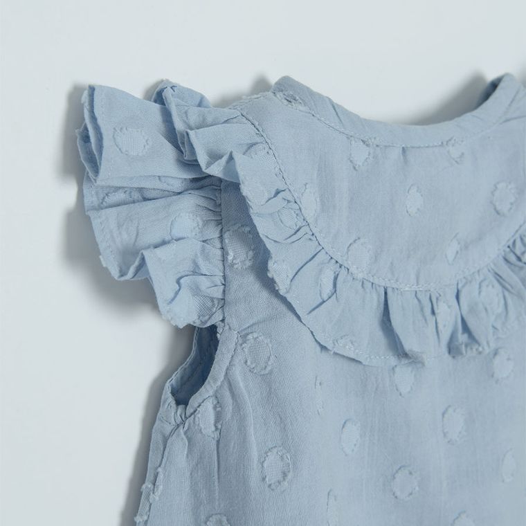 Cool Club, Bluzka dziewczęca z krótkim rękawem, niebieska