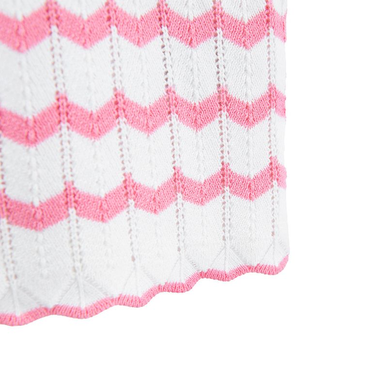 Cool Club, Bluzka dziewczęca z krótkim rękawem, sweterkowa, różowa