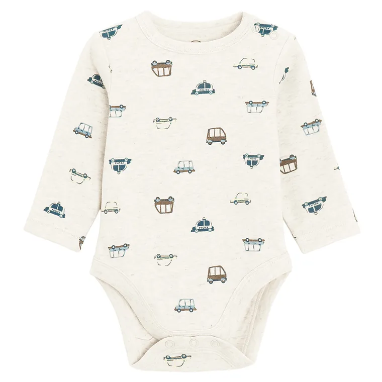 Cool Club, Body chłopięce z długim rękawem, mix, zestaw, 3 szt.