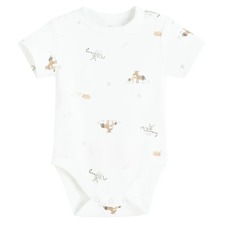 Cool Club, Body chłopięce z krótkim rękawem, mix, zestaw, 4 szt.