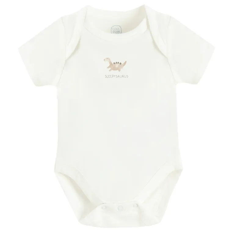 Cool Club, Body chłopięce z krótkim rękawem, mix, zestaw, 4 szt.