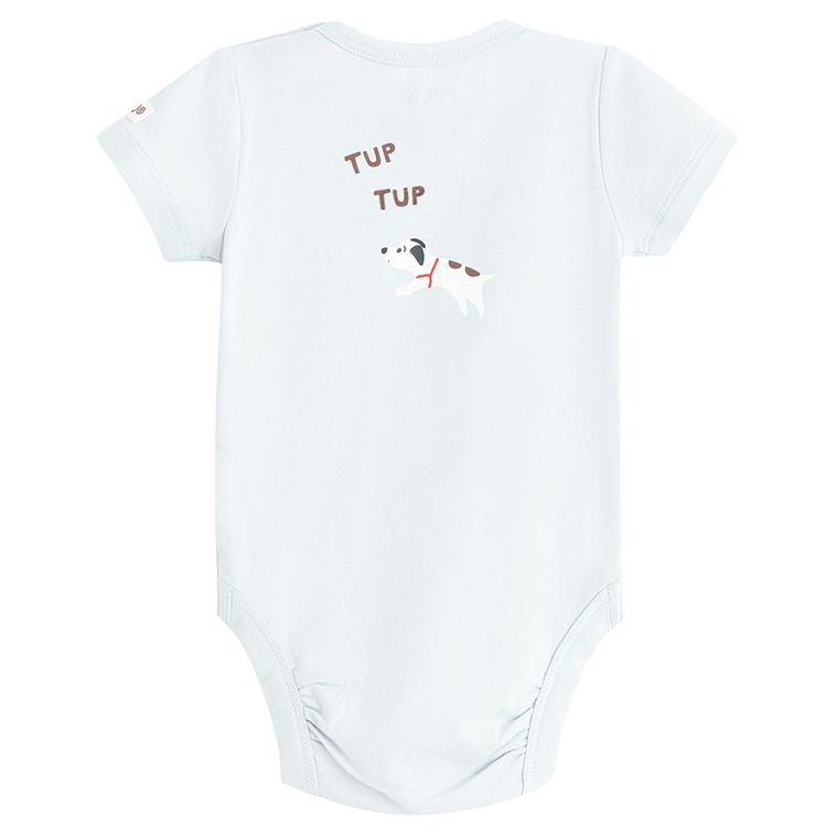 Cool Club, Body chłopięce z krótkim rękawem, niebieskie, Pucio