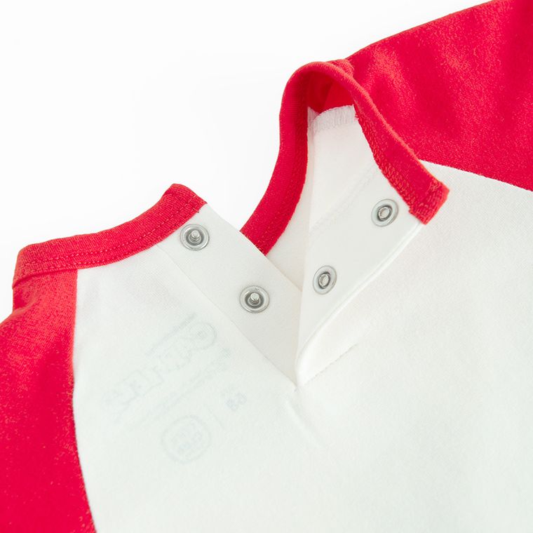 Cool Club, Body dziecięce z długim rękawem, białe, Garfield