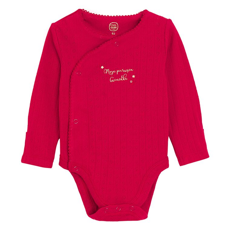 Cool Club, Body dziewczęce z długim rękawem, mix, zestaw, 2 szt.