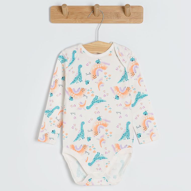 Cool Club, Body dziewczęce z długim rękawem, mix, zestaw, 3 szt.