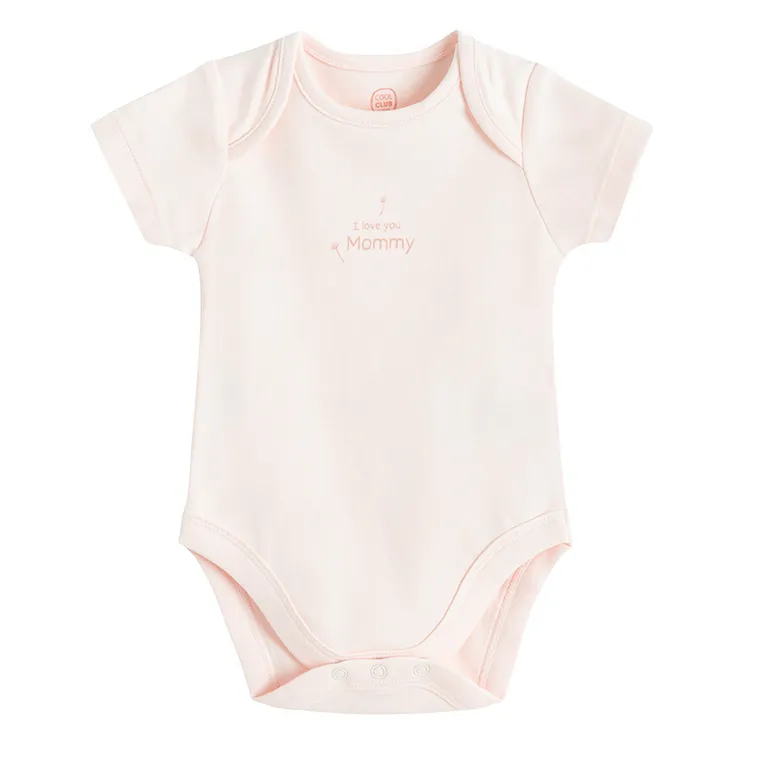 Cool Club, Body dziewczęce z krótkim rękawem, mix, zestaw, 4 szt.