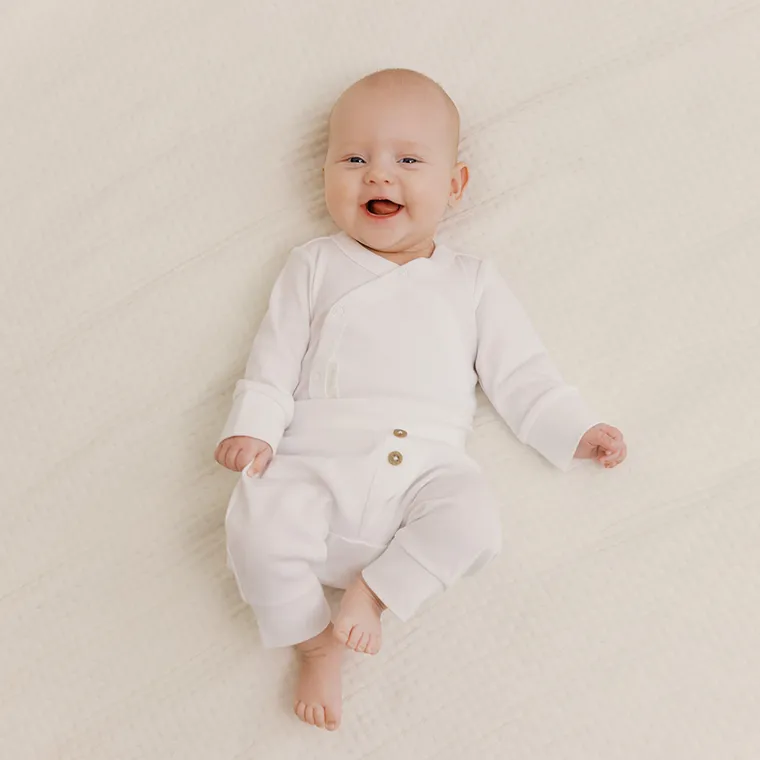 Cool Club, Body niemowlęce z długim rękawem, bawełna organiczna, białe, zestaw, 2 szt.