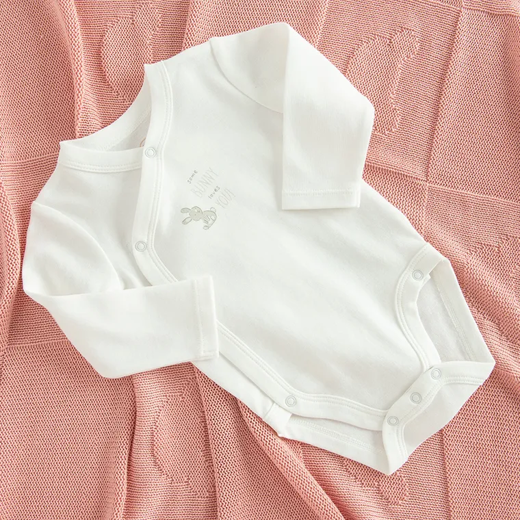 Cool Club, Body niemowlęce z długim rękawem, białe, zestaw, 3 szt.