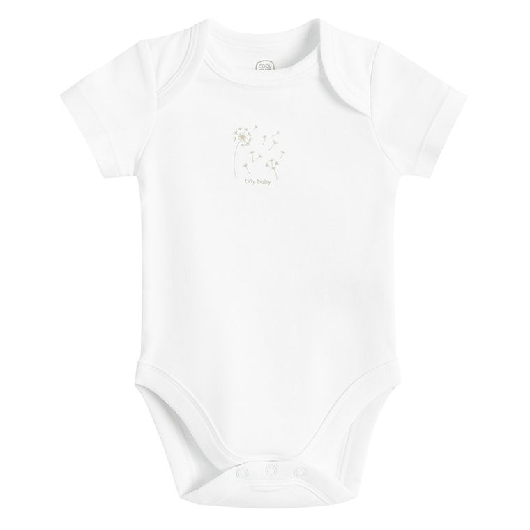 Cool Club, Body niemowlęce z krótkim rękawem, mix, zestaw, 4 szt.