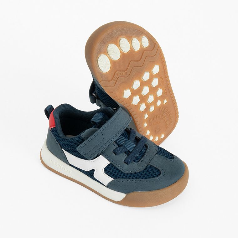 Cool Club, Buty sportowe chłopięce, granatowe, podeszwa Barefoot