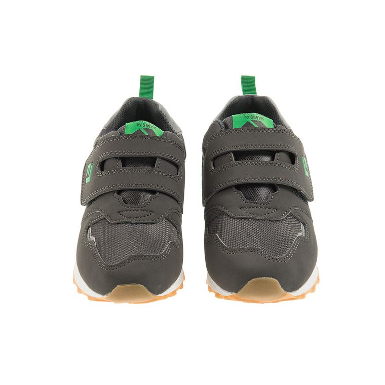 Cool Club, Buty sportowe chłopięce, szare, elementy odblaskowe