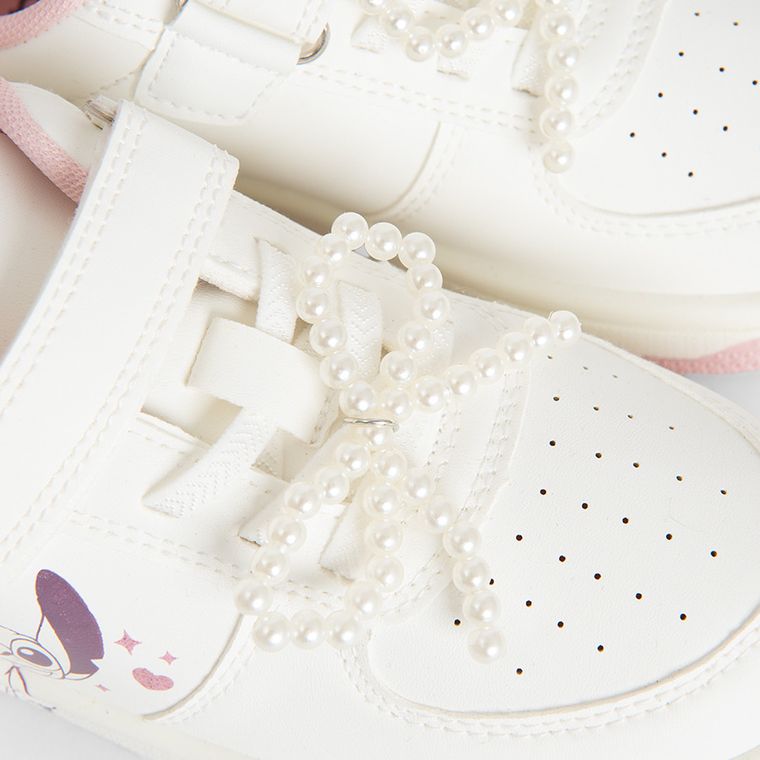 Cool Club, Buty sportowe dziewczęce, białe, Lilo i Stitch