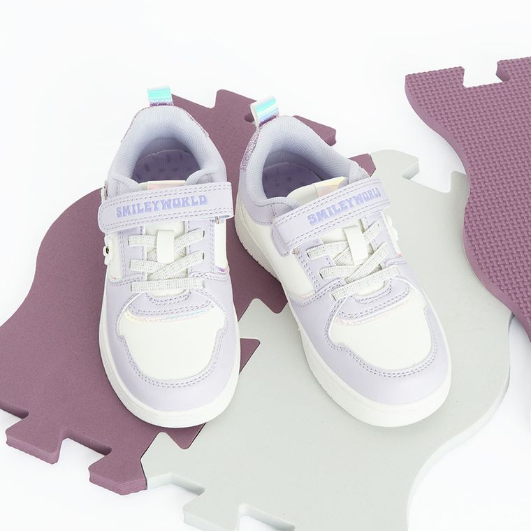 Cool Club, Buty sportowe dziewczęce, fioletowe, SmileyWorld