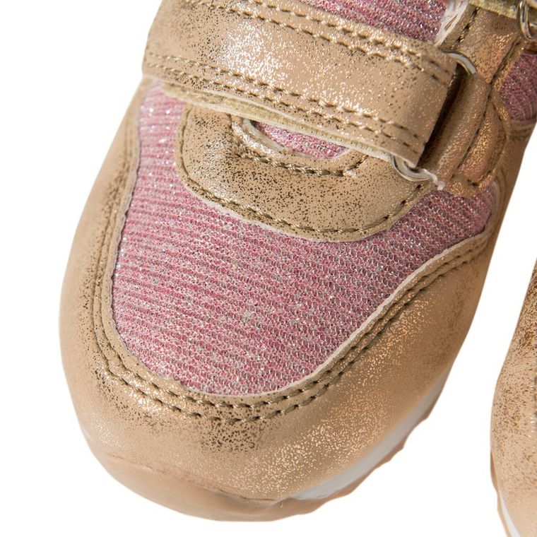 Cool Club, Buty sportowe dziewczęce, różowe, broktaowe, króliczki