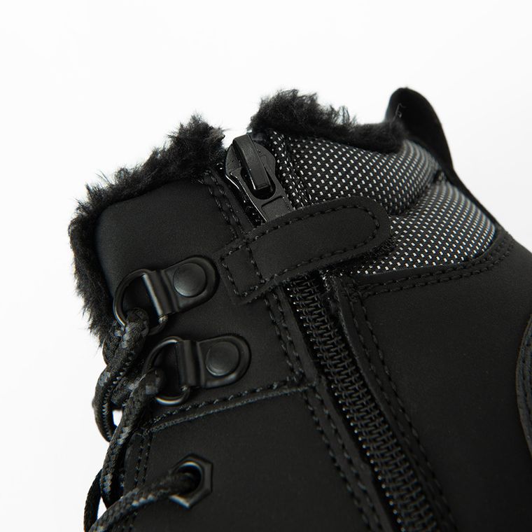 Cool Club, Buty zimowe chłopięce, czarne, ocieplane