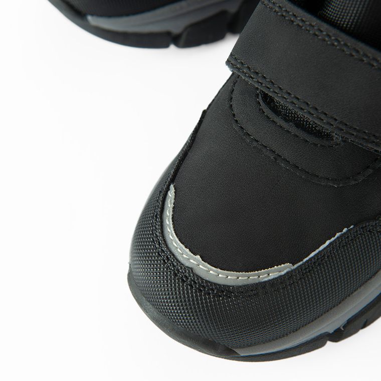 Cool Club, Buty zimowe chłopięce, czarne, ocieplane, NASA