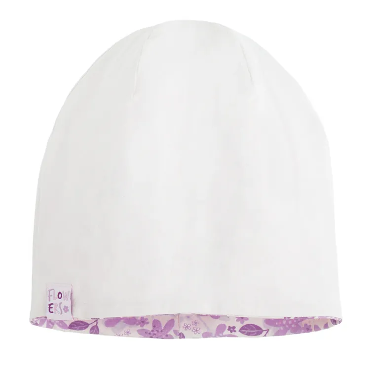 Cool Club, Czapka dziewczęca, dwustronna, różowo-biała