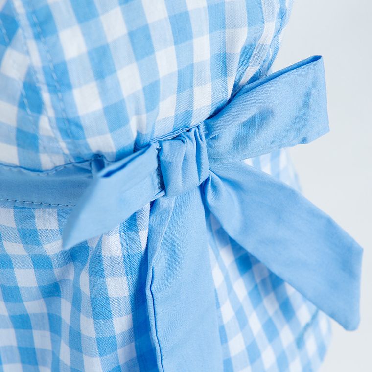 Cool Club, Czapka dziewczęca safari, biało-niebieska