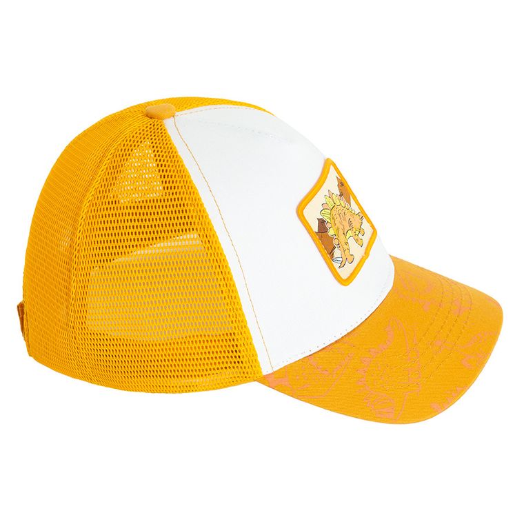 Cool Club, Czapka z daszkiem chłopięca, musztardowo-biała