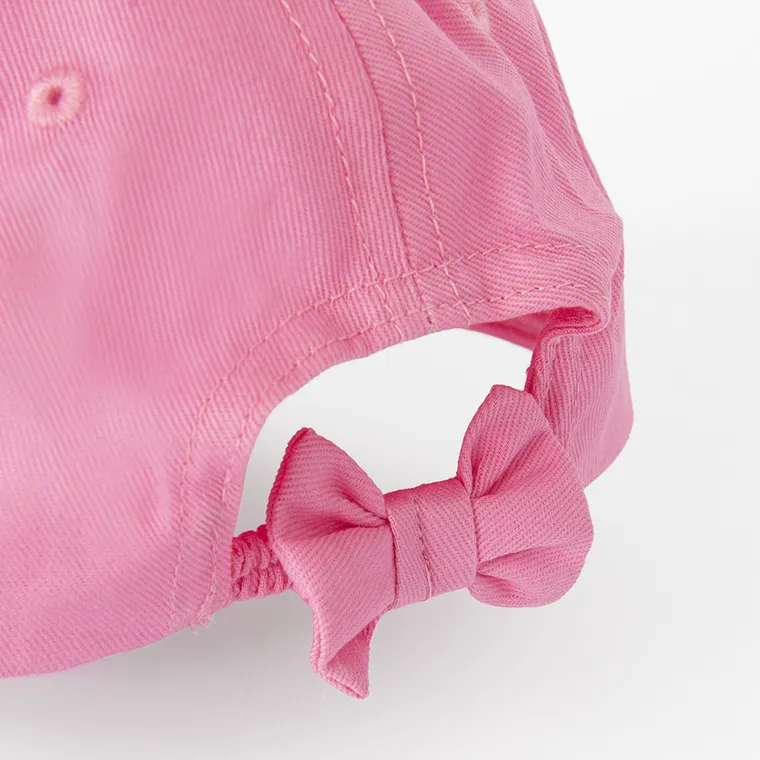 Cool Club, Czapka z daszkiem dziewczęca, różowa, Kicia Kocia