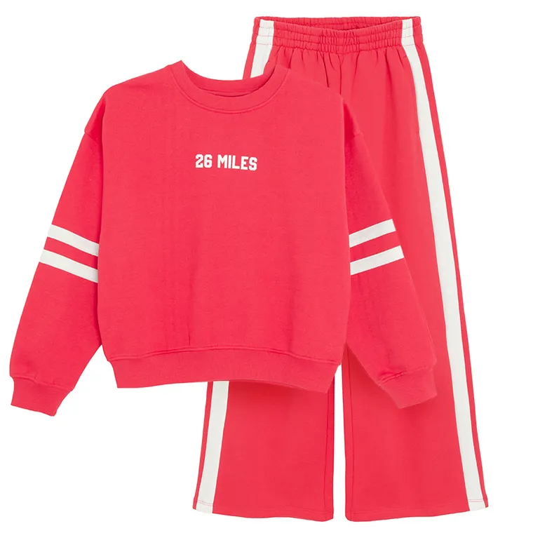 Cool Club, Dres dziewczęcy, ocieplany, czerwony