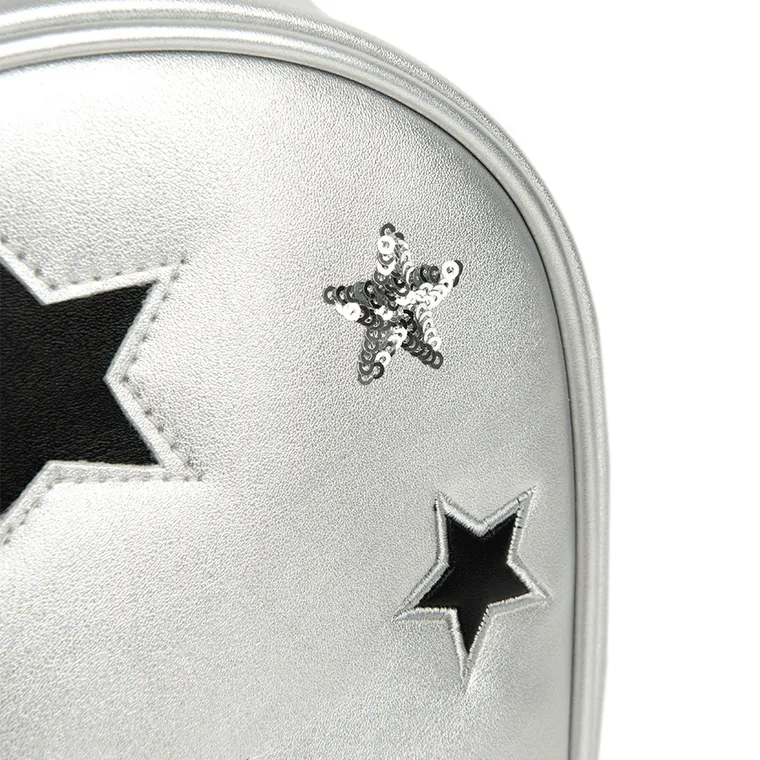 Cool Club, Gwiazdki, plecak, srebrny