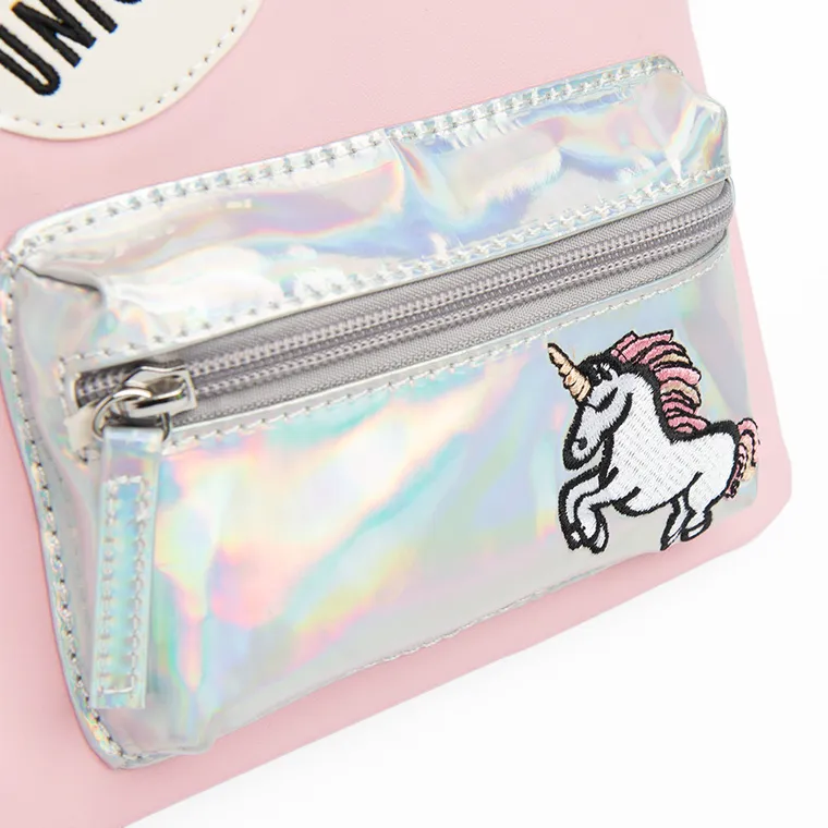 Cool Club, Jednorożec, plecak z kieszonką, różowy